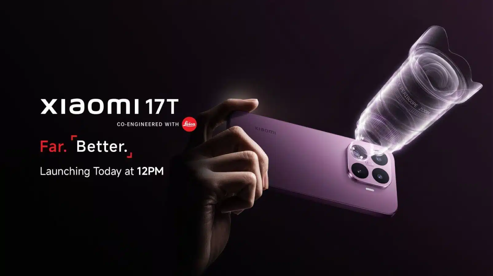 Xiaomi introduces 17T in India featuring Leica cameras