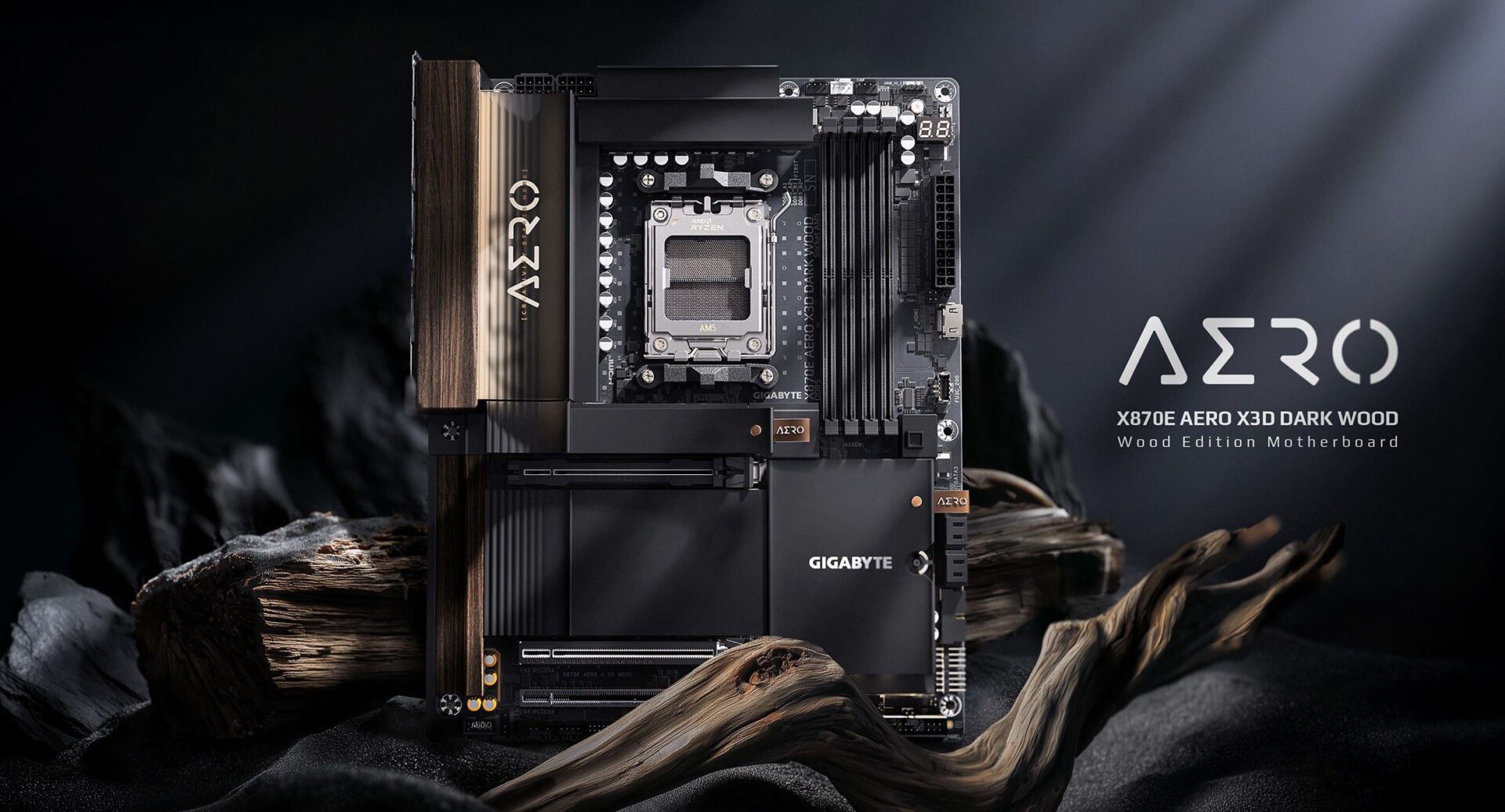 GIGABYTE Releases X870E AERO X3D WOOD Motherboard in India for Custom PC Builds 1 GIGABYTE Releases X870E AERO X3D WOOD Motherboard in India for Custom PC Builds
