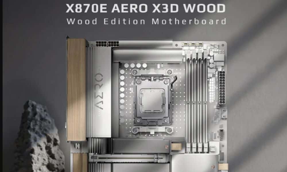 GIGABYTE Releases X870E AERO X3D WOOD Motherboard in India for Custom PC Builds 2 GIGABYTE Releases X870E AERO X3D WOOD Motherboard
