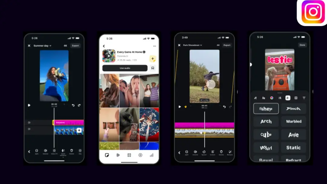 Instagram Updates Edits App With Bilingual Captions And Template Clip Locking 2 Instagram Updates Edits App