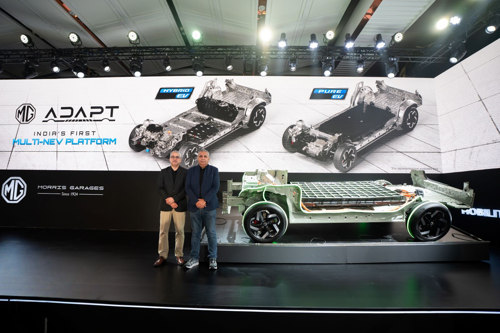 JSW MG Motor India introduces MG ADAPT platform for multi energy vehicles