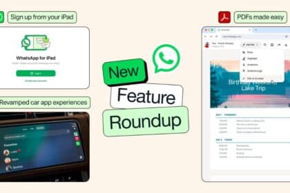 Meta Rolls Out Direct iPad Registration, Vehicle Screen Calling, and PDF Tools on WhatsApp
