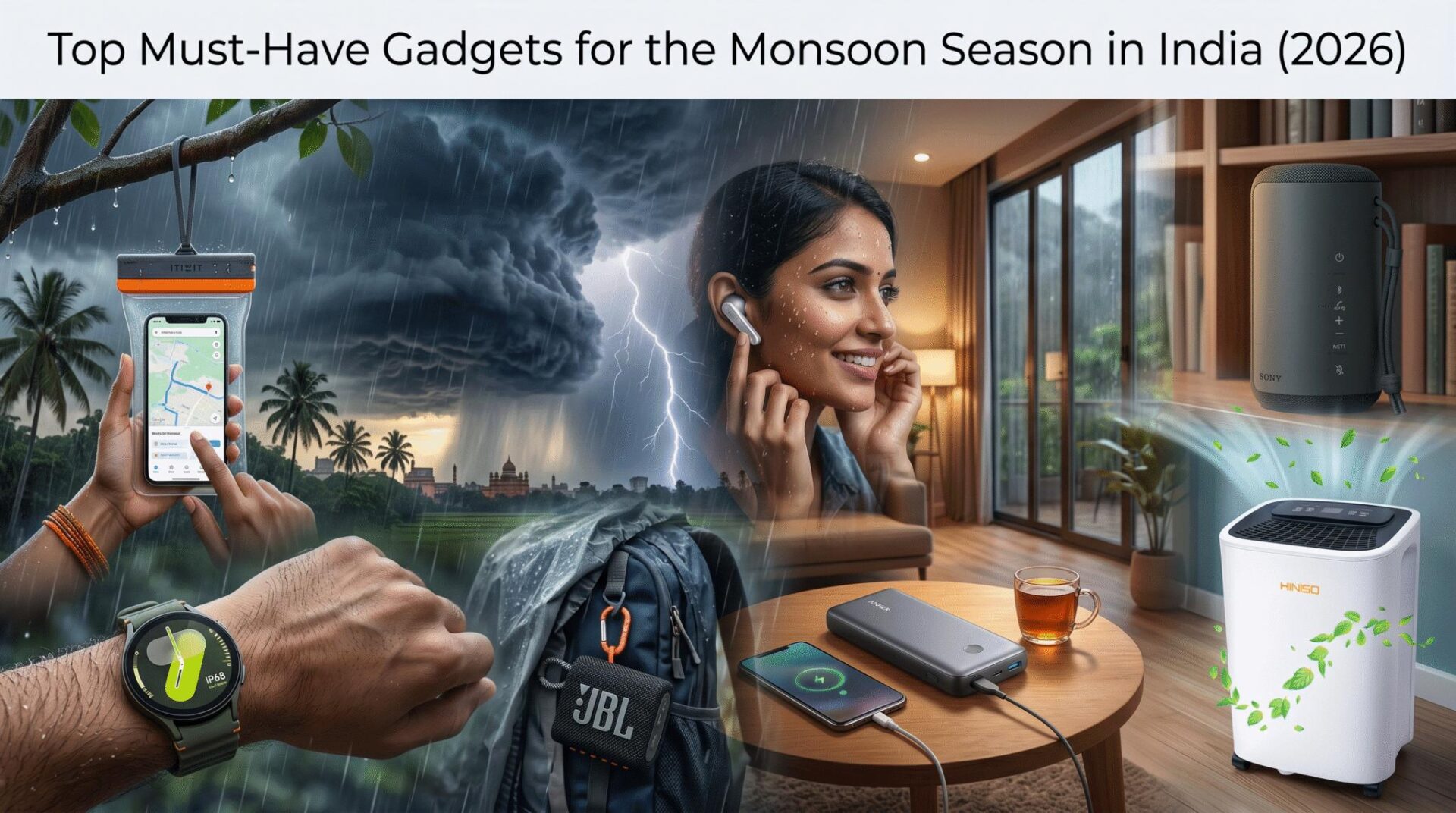 Monsoon Gadgets Help Indian Households Stay Connected And Comfortable During Rainy Season