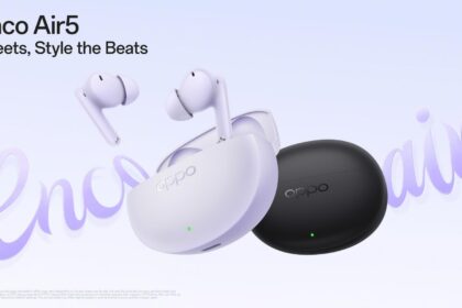 OPPO launches Enco Air5 wireless earbuds with active noise cancellation in India