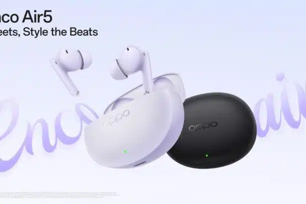 OPPO launches Enco Air5 wireless earbuds with active noise cancellation in India