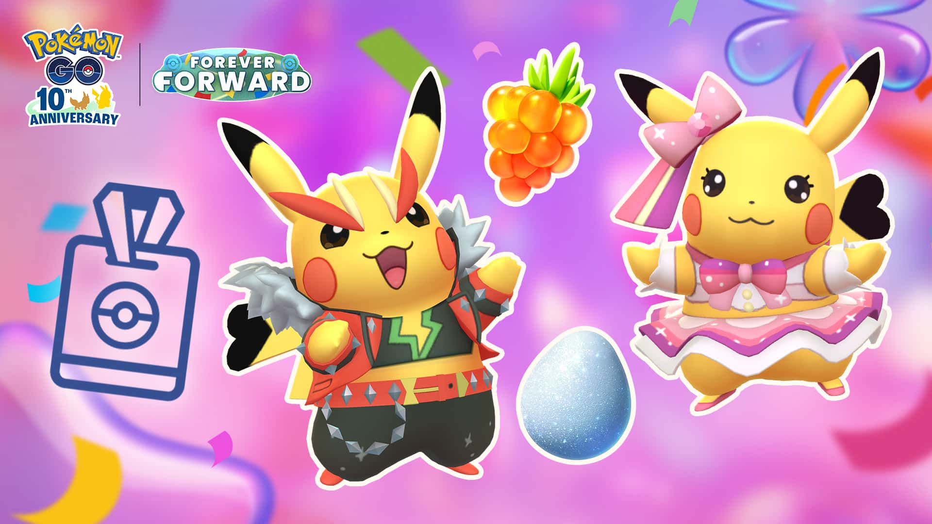 Pokemon GO Rolls Out Special Anniversary Pikachu Celebration To Celebrate Ten Years