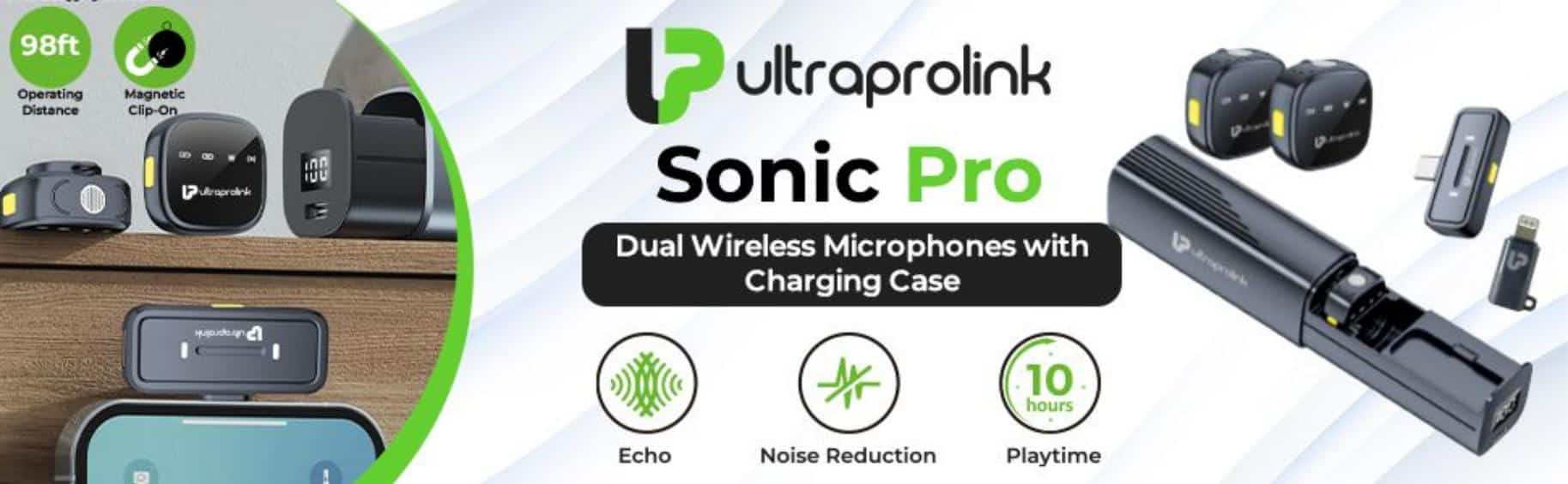 UltraProlink Launches Sonic Pro UM1214 Wireless Microphone System