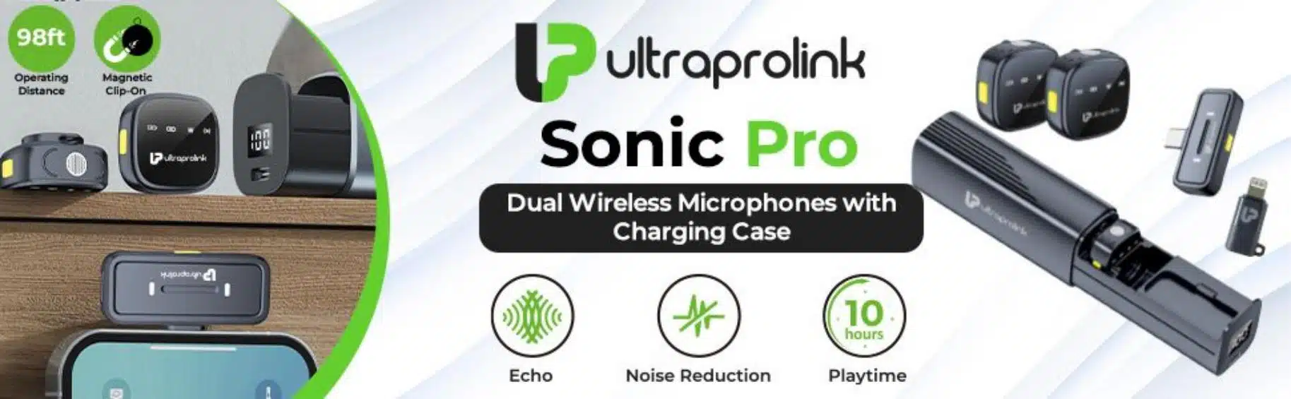 UltraProlink Launches Sonic Pro UM1214 Wireless Microphone System