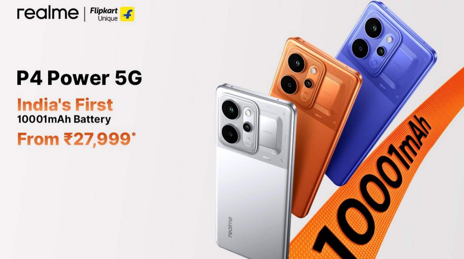 realme Launches Special Discounts on P4 Smartphone Series for Flipkart GOAT Sale