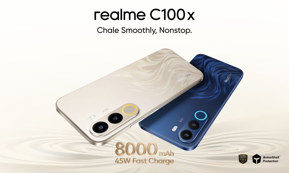 realme launches C100x 4G with massive 8000mAh battery in India 2 realme launches C100x 4G