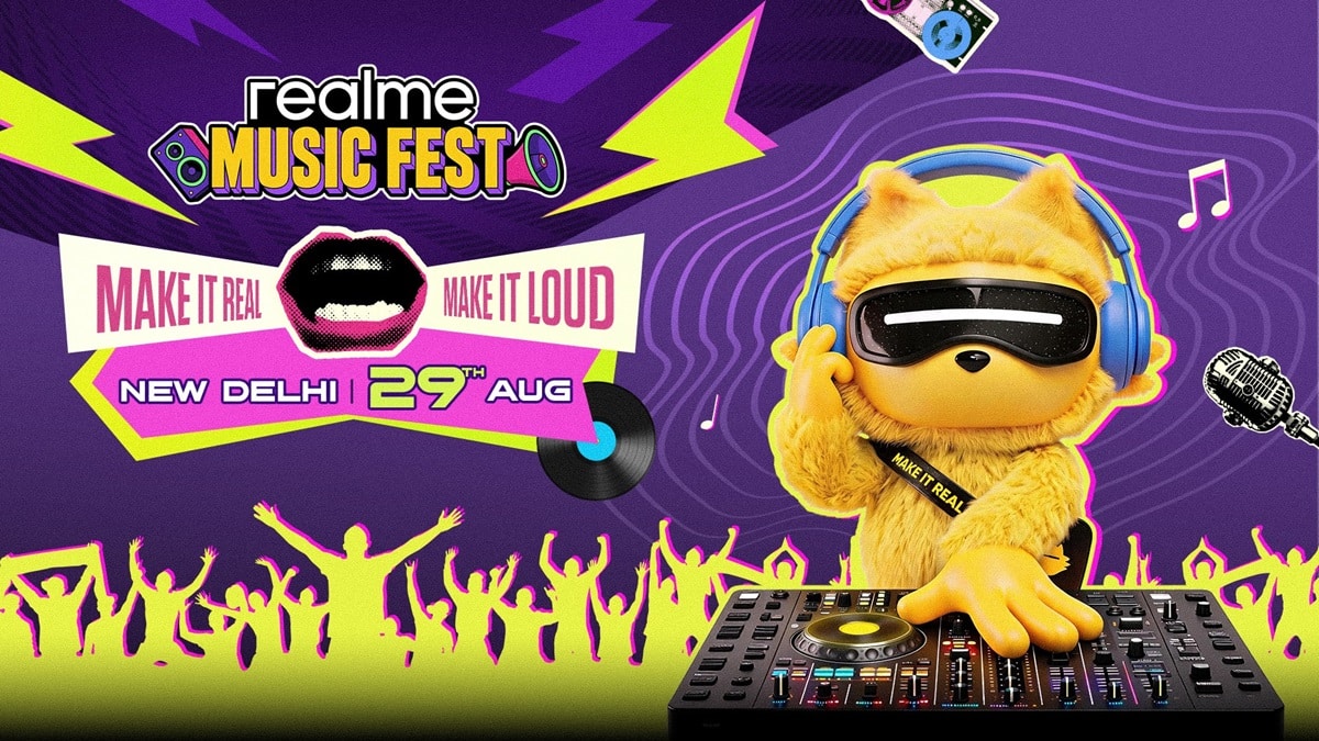 realme to Launch First Flagship Music Festival in New Delhi This August