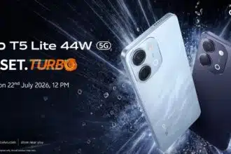 vivo India Launches T5 Lite 5G Smartphone with Large Battery and Fast Charging