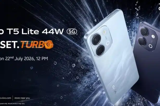 vivo India Launches T5 Lite 5G Smartphone with Large Battery and Fast Charging