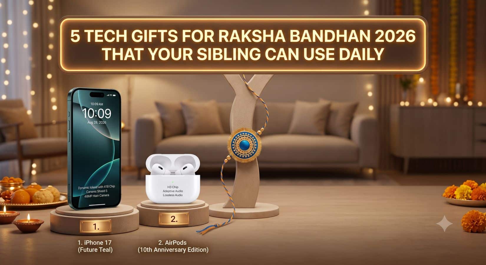 5 Tech Gifts for Raksha Bandhan 2026 That Your Sibling Can Use Daily