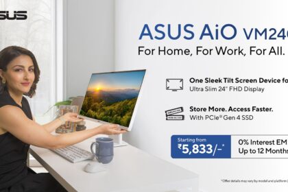 ASUS Introduces VM240 AiO Desktop and New Computing Accessories in India