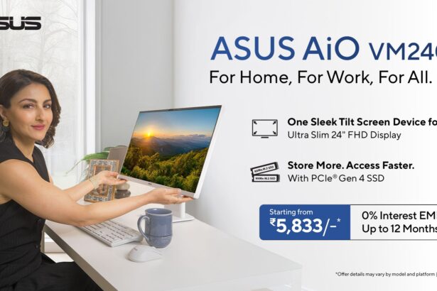 ASUS Introduces VM240 AiO Desktop and New Computing Accessories in India