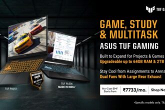 ASUS Launches 2026 TUF Gaming Laptop Series in India With Local Manufacturing Focus