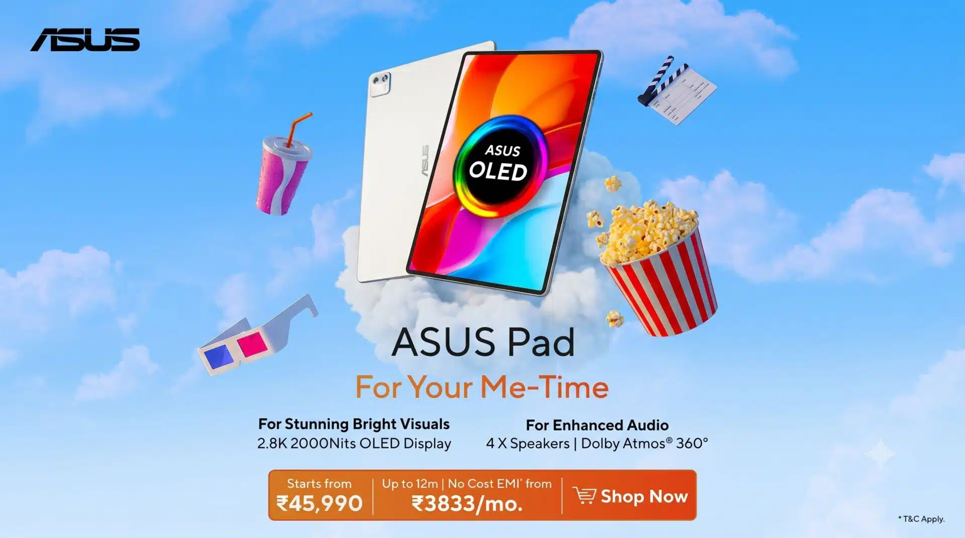 ASUS Launches Pad Tablet in India Featuring 2.8K Dual Layer OLED Display at Starting Price of INR 45990 1 ASUS Launches Pad Tablet in India Featuring 2.8K Dual Layer OLED Display at Starting Price of INR 45990
