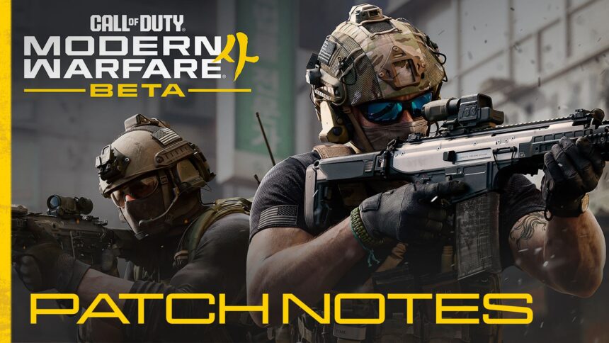 Activision Releases Call of Duty Modern Warfare 4 Beta Patch Notes With Weapon Damage and Map Fixes