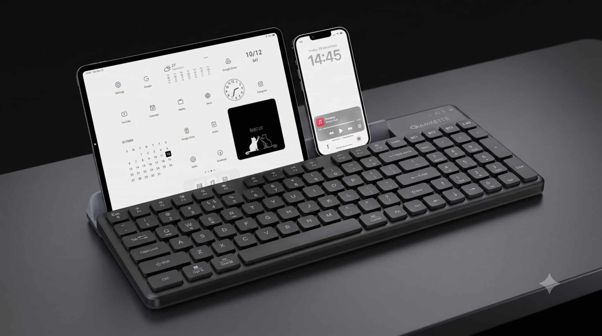 Amkette Launches Optimus 2 Wireless Keyboard with Quad Device Support at Rs 999 in India 1 Amkette Launches Optimus 2 Wireless Keyboard with Quad Device Support at Rs 999 in India