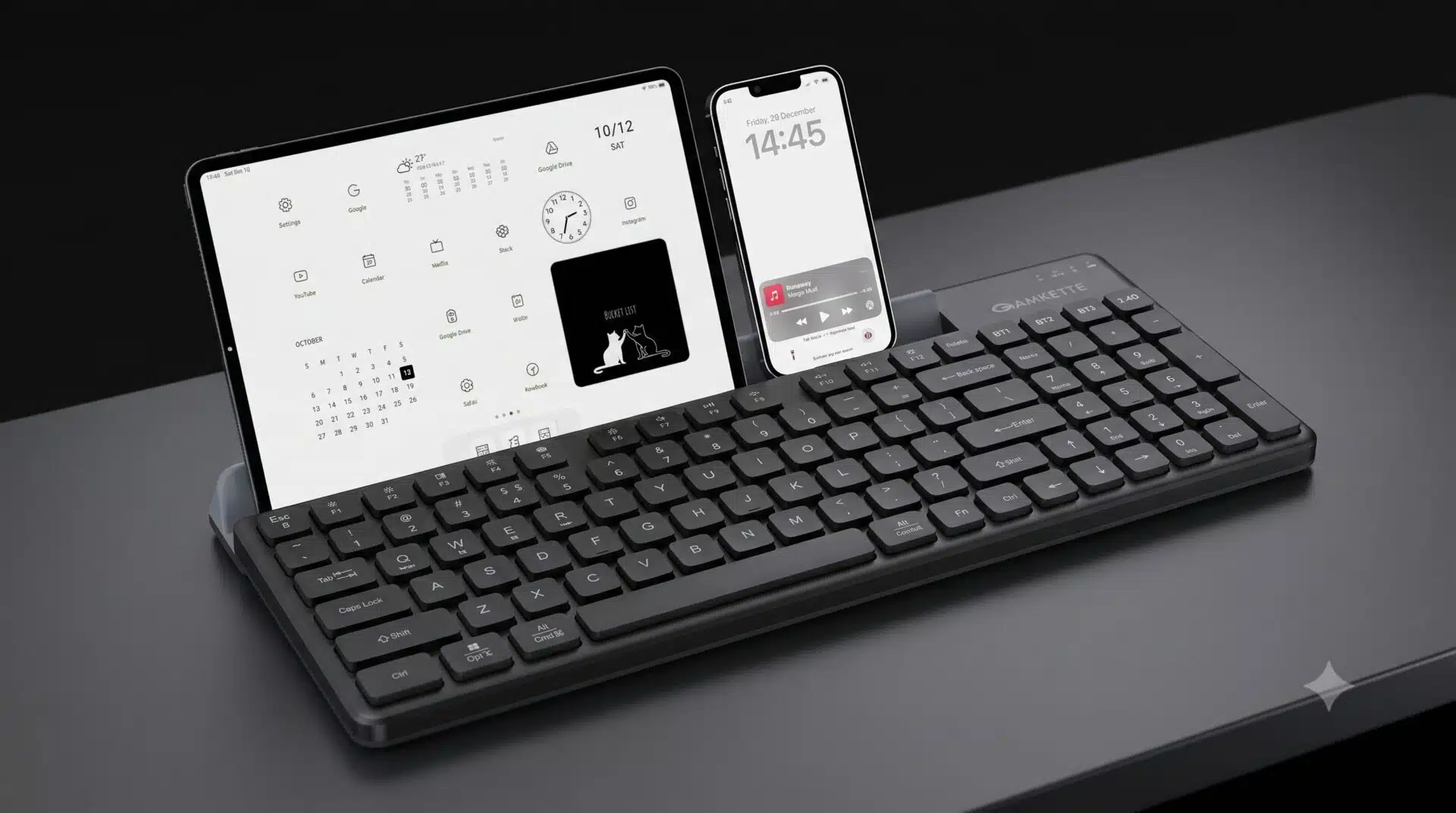 Amkette Launches Optimus 2 Wireless Keyboard with Quad Device Support at Rs 999 in India