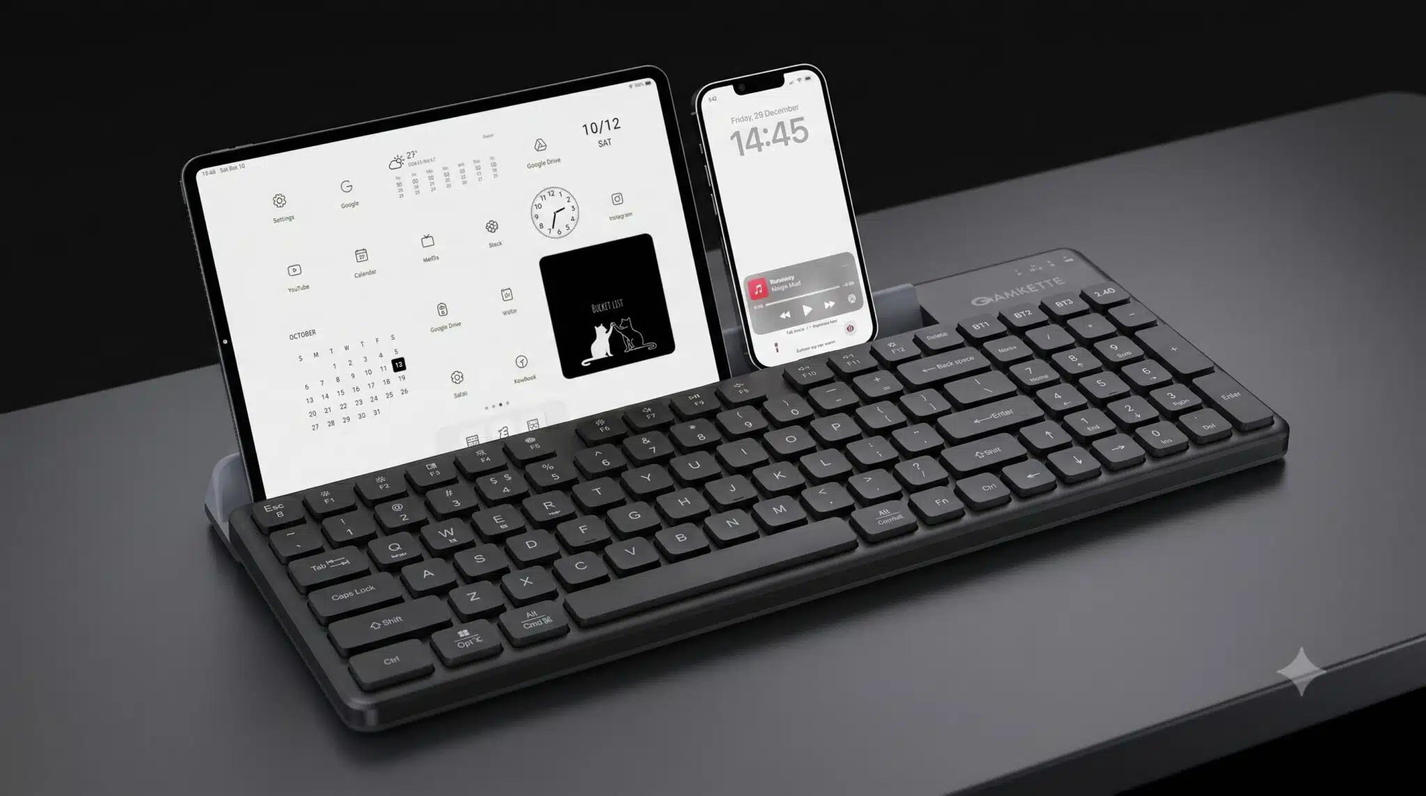 Amkette Launches Optimus 2 Wireless Keyboard with Quad Device Support at Rs 999 in India