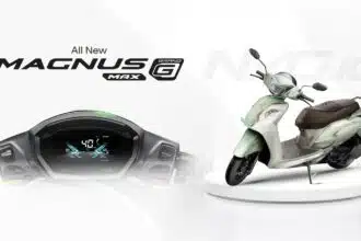Ampere Launches Upgraded Magnus G Max Electric Scooter With Connected Features At INR 1,09,999