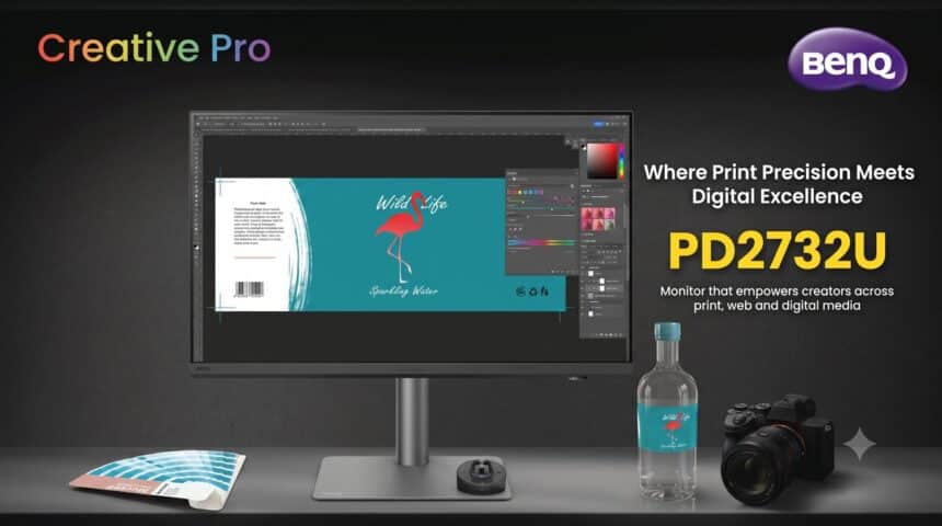 BenQ Launches PD2732U 4K Creative Pro Monitor for Digital and Print Designers in India