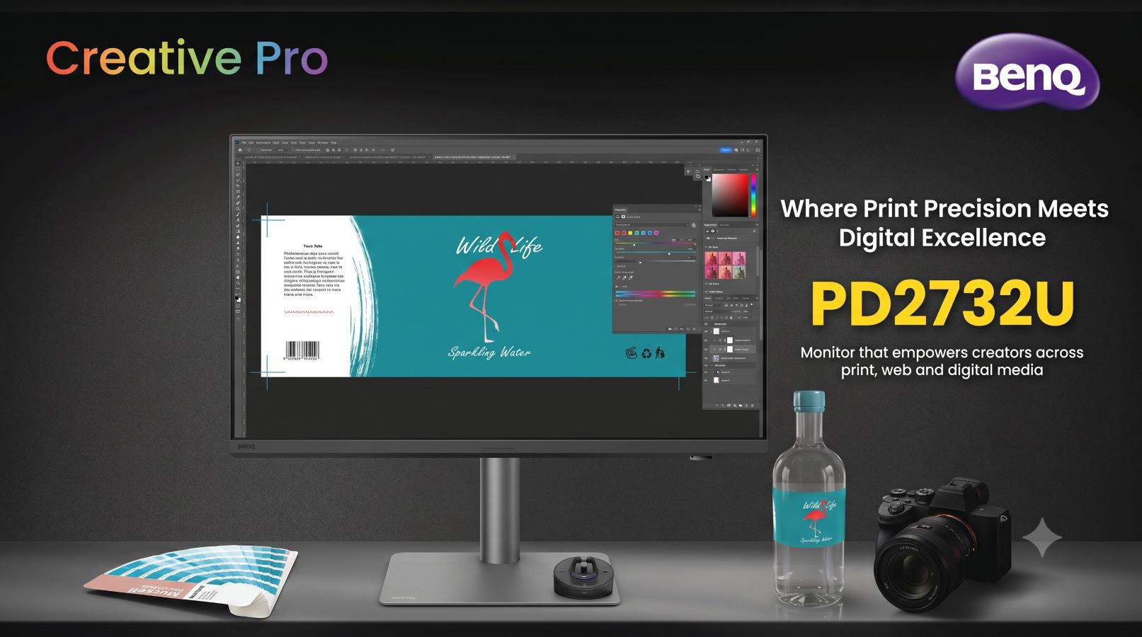 BenQ Launches PD2732U 4K Creative Pro Monitor for Digital and Print Designers in India