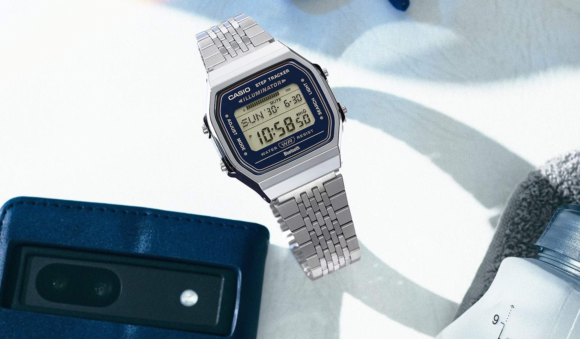 Casio Launches Retro Vintage Watch With Bluetooth Connectivity and Step Tracking