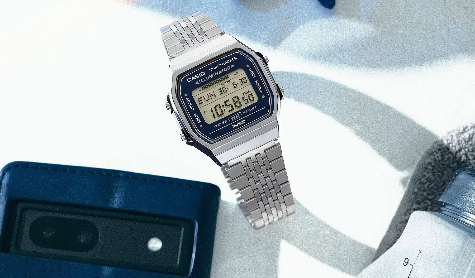 Casio Launches Retro Vintage Watch With Bluetooth Connectivity and Step Tracking