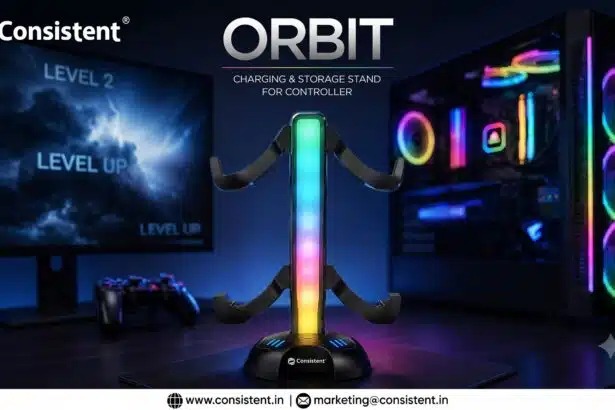 Consistent Infosystems Launches ORBIT Charging Stand for Gaming Controllers in India