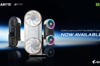 GIGABYTE Releases AORUS GeForce RTX 50 INFINITY Graphics Card Lineup With Hidden Power Design