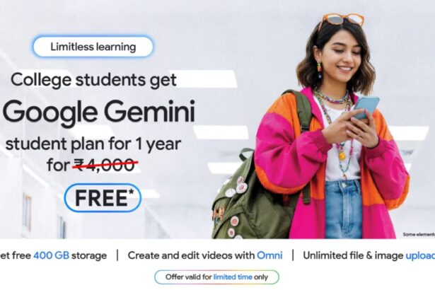 Google Offers Free One-Year AI Plus Plan and Study Tools for Indian College Students