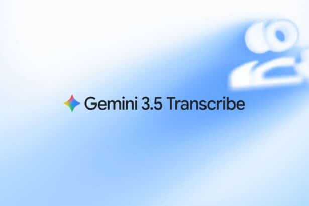 Google Releases Gemini 3.5 Transcribe to Convert Natural Speech into Formatted Text