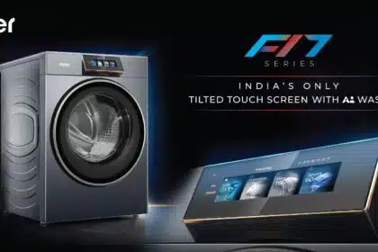 Haier Launches F17 Washing Machine with Tilted Touch Screen in India at Rs 75,990