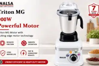 INALSA Launches Triton 900 Mixer Grinder and Food Processor in India