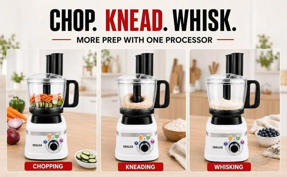 INALSA Launches Triton 900 Mixer Grinder and Food Processor in India 2 INALSA Launches Triton 900 Mixer Grinder