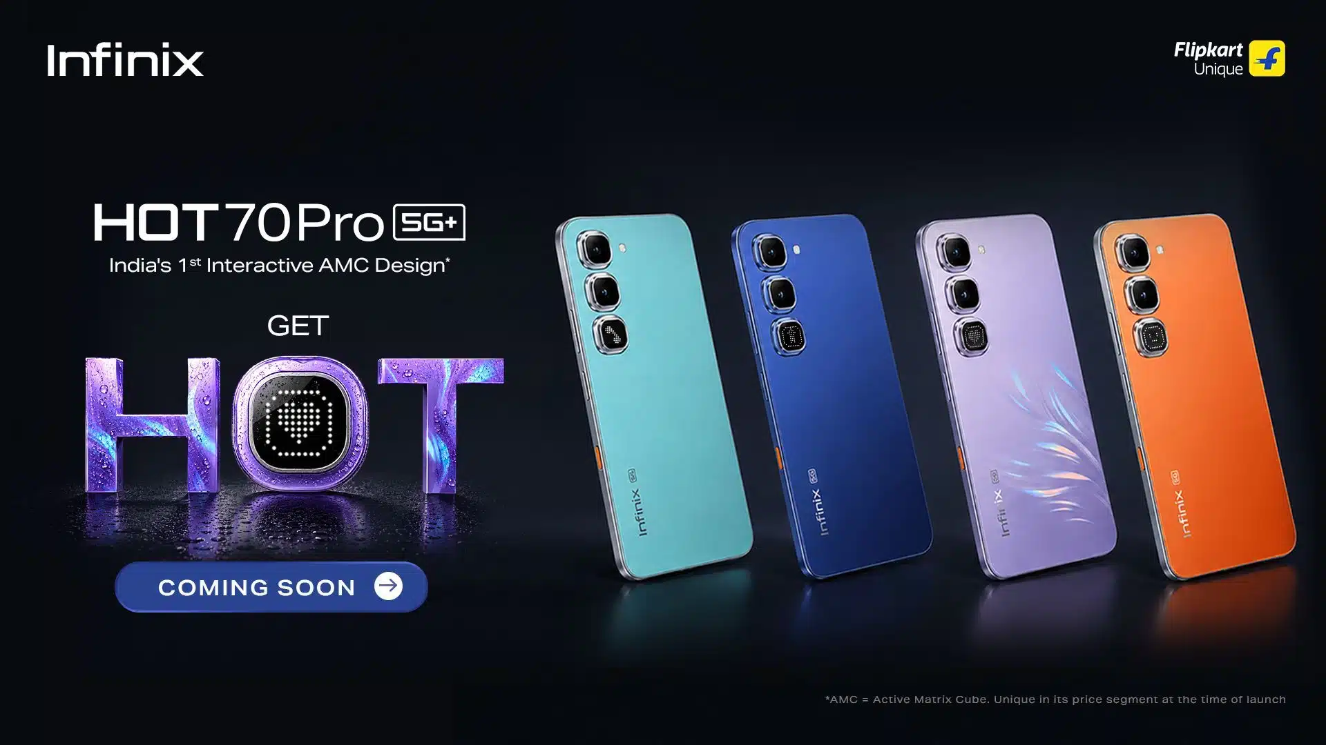 Infinix HOT 70 Pro 5G Prepares for India Launch in September With Interactive Rear Lighting Panel
