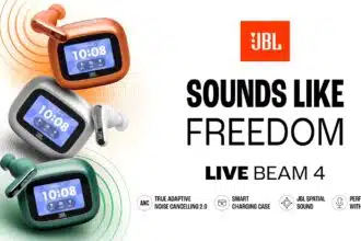 JBL Live 4 Earbuds Launch in India Featuring Smart OS 3.0 Case at Rs 24,999