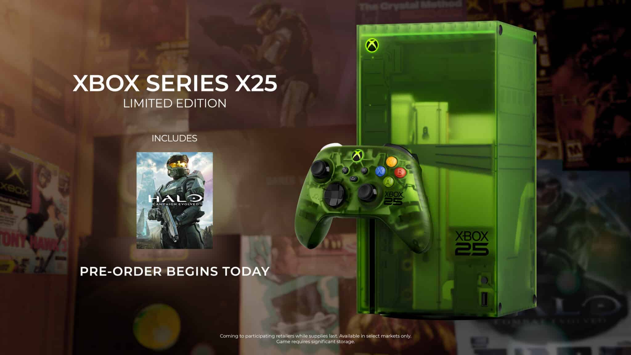 Microsoft Opens Pre-Orders for Xbox 25th