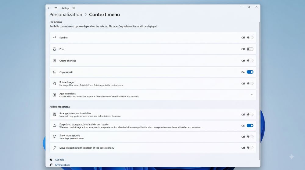 Microsoft Updates Windows 11 File Explorer Context Menu