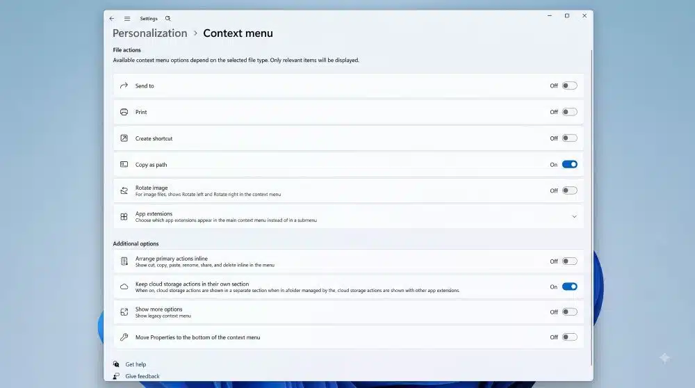 Microsoft Updates Windows 11 File Explorer Context Menu With Faster Speeds and New Customization Options 2 Microsoft Updates Windows 11 File Explorer Context Menu