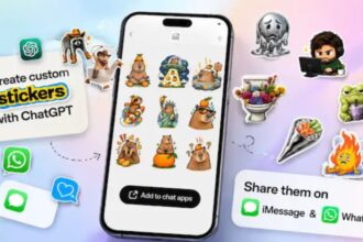 OpenAI Adds Custom WhatsApp and iMessage Sticker Maker to Mobile ChatGPT App