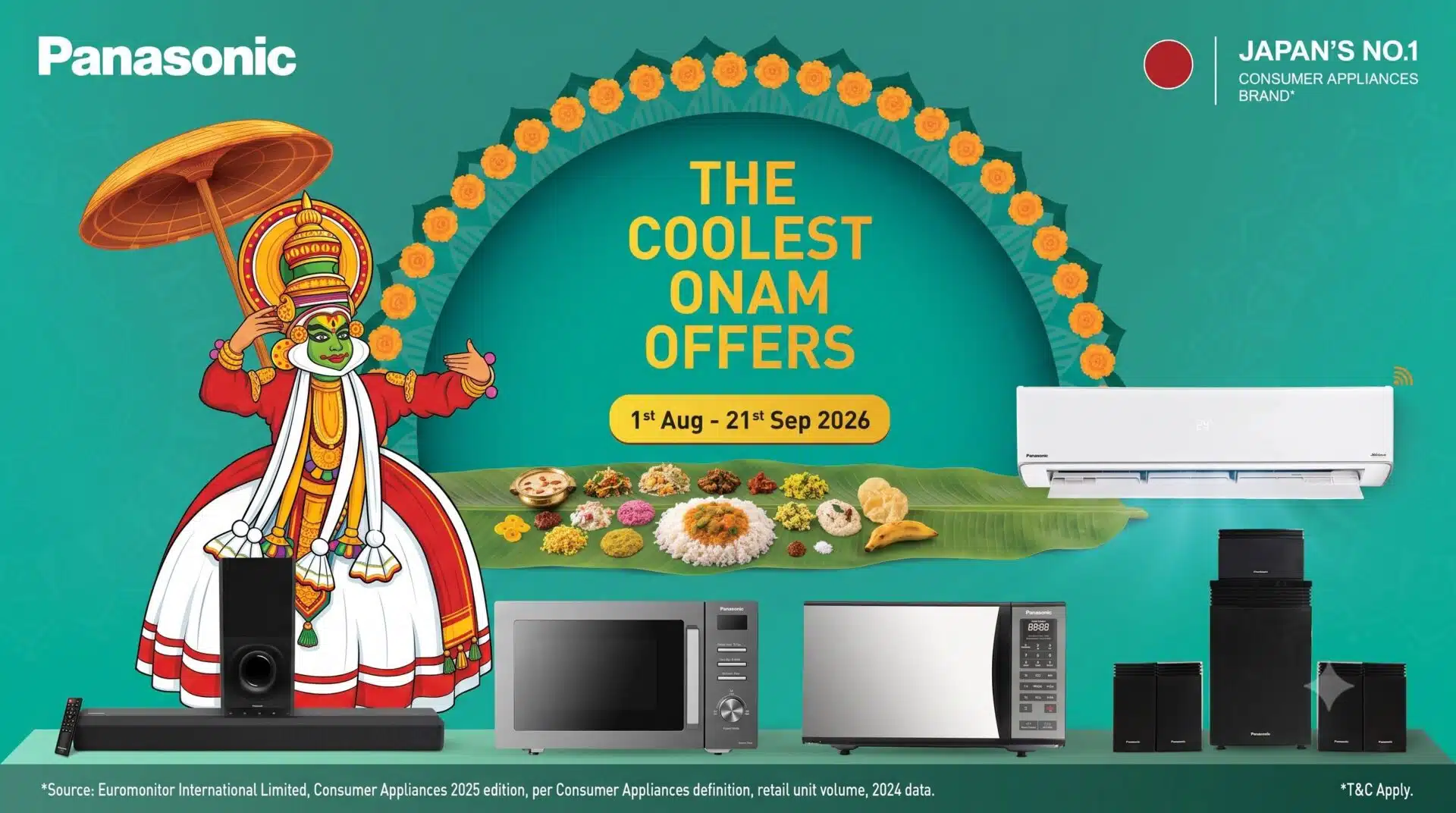 Panasonic Announces Festive Offers for Kerala Buyers Under The Coolest Onam Campaign 1 Panasonic Announces Festive Offers for Kerala Buyers Under The Coolest Onam Campaign