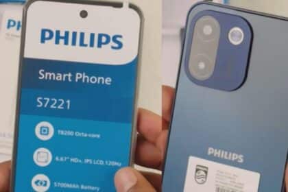 Philips Launches S7221 5G Smartphone With Unisoc T8200 Chip and 64MP Camera