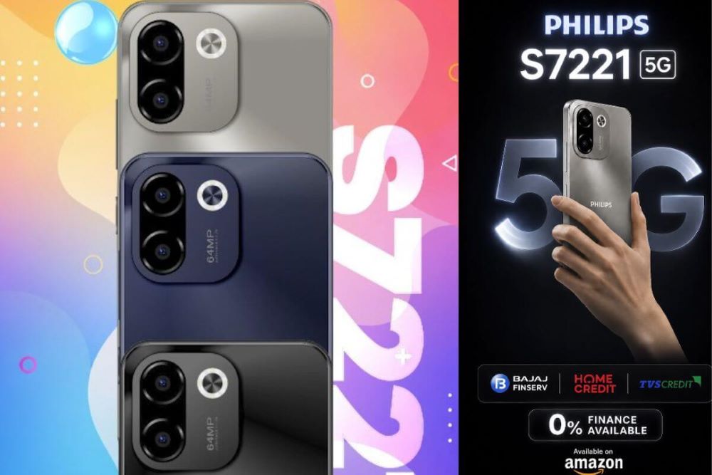 Philips Launches S7221 5G Smartphone With Unisoc T8200 Chip and 64MP Camera 2 Philips Launches S7221 5G Smartphone