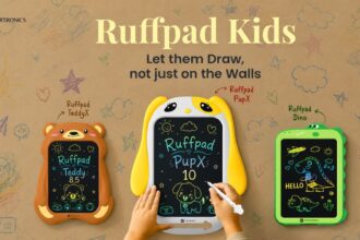 Portronics Launches Ruffpad Multicolour LCD Writing Pads for Kids in India