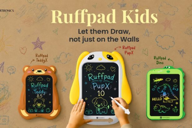 Portronics Launches Ruffpad Multicolour LCD Writing Pads for Kids in India