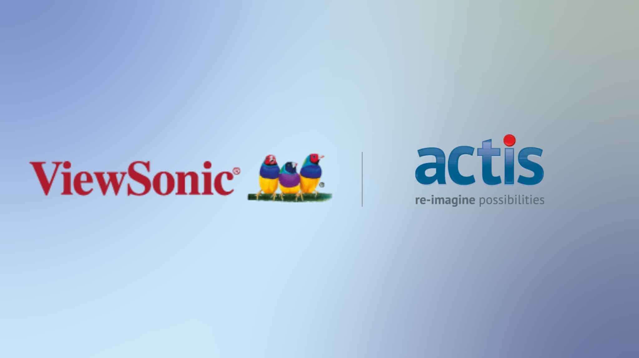 ViewSonic Names Actis Technologies as National Distributor for ViewBoard Panels in India